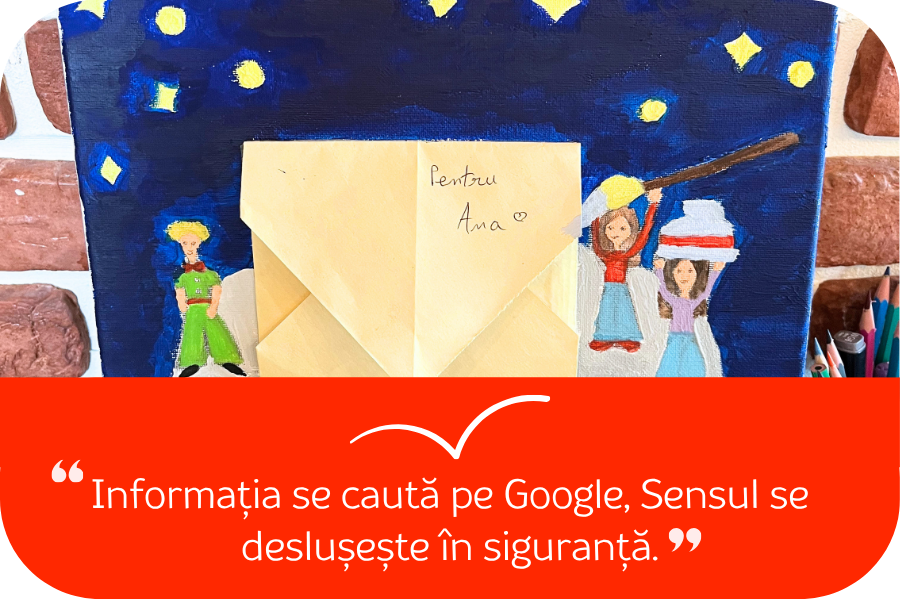 Mentorul tălmăcește profunzimea; Copilul cucerește sensul.