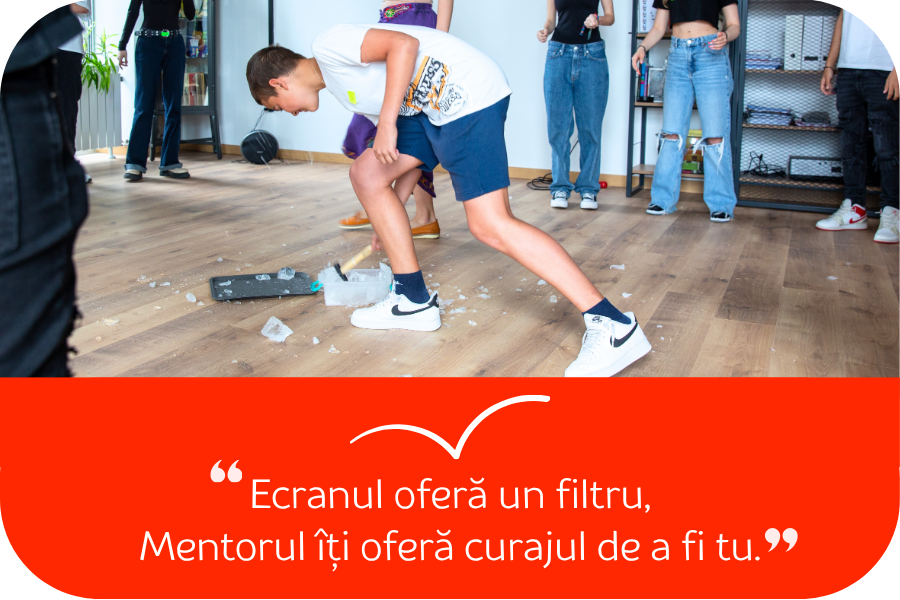 „Aici pot să plâng, să râd sau să tac, și toată lumea mă acceptă.”